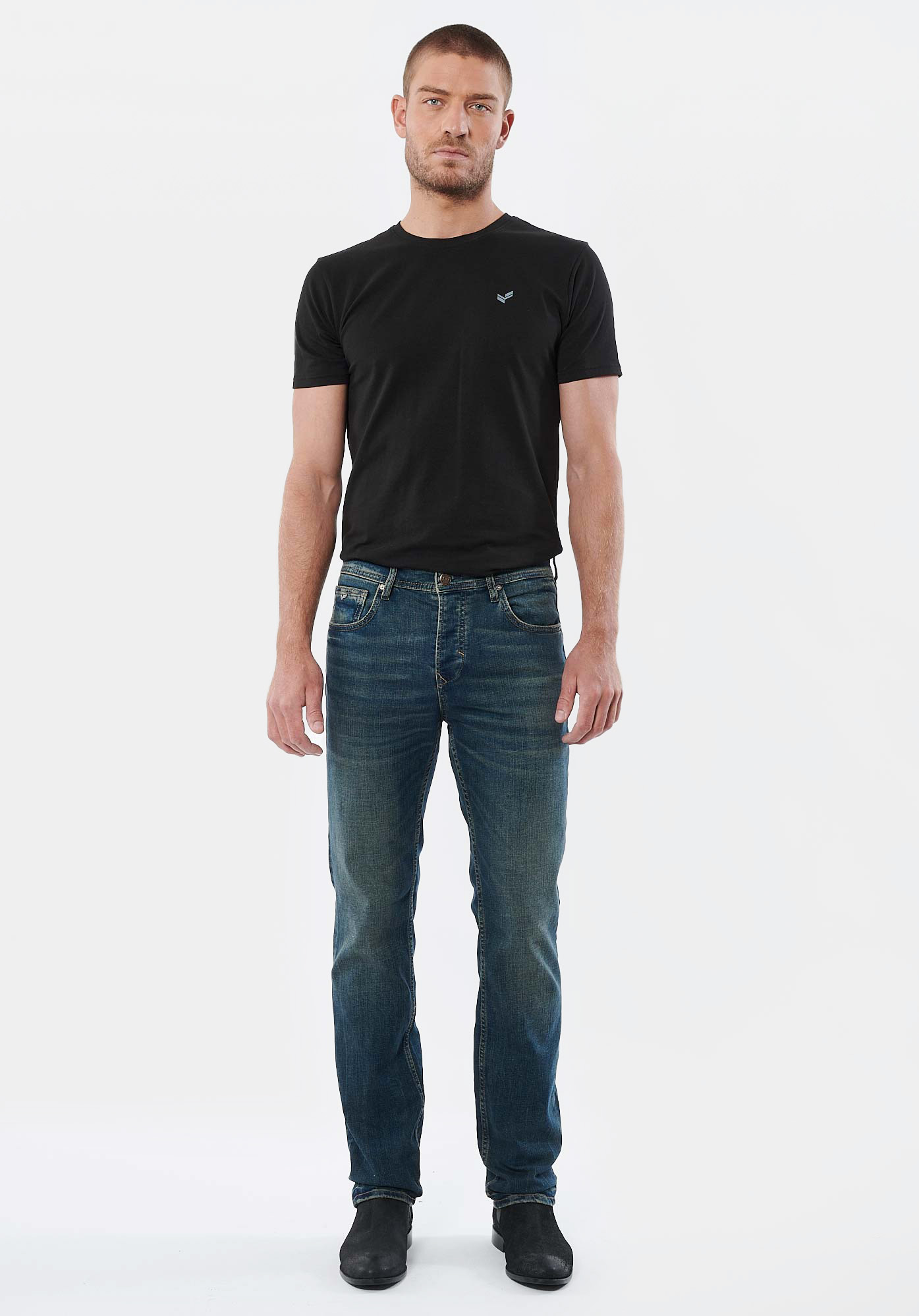 DATTE  Jean straight bleu homme