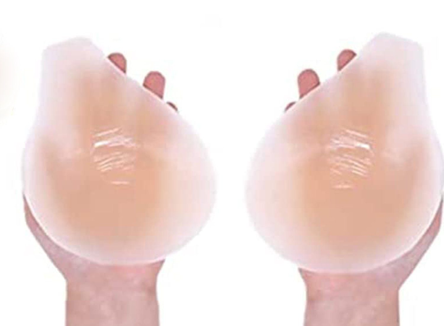 Haiaveng Brustwarzenabdeckung Wiederverwendbare Invisible Bra für Klebe BH, für TräGerloser Silikon Selbstklebender BH passt