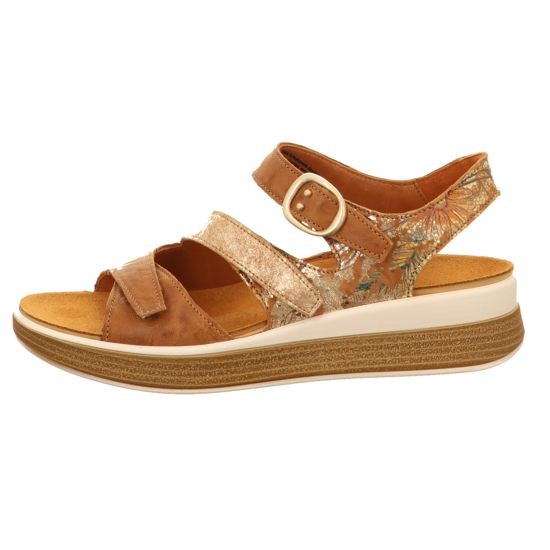 THINK Komfort Sandalen braun MEGGIE OAK/Kombi
