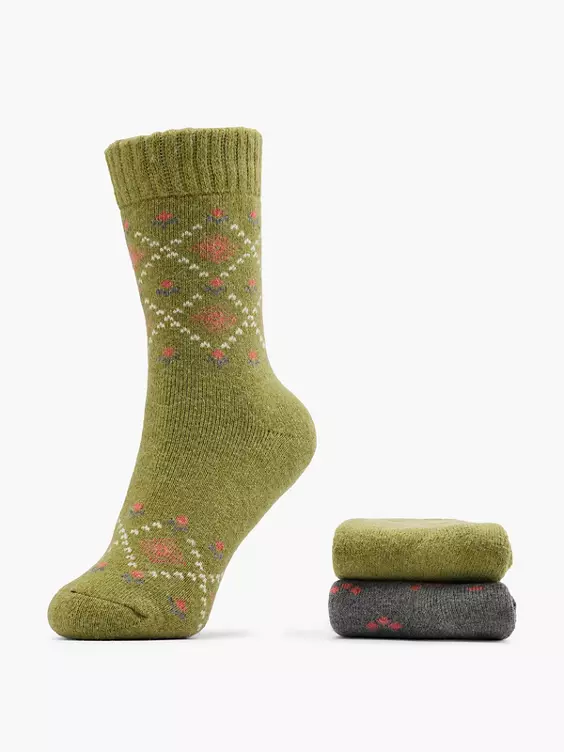 Cosy Nature 2er Pack Socken
