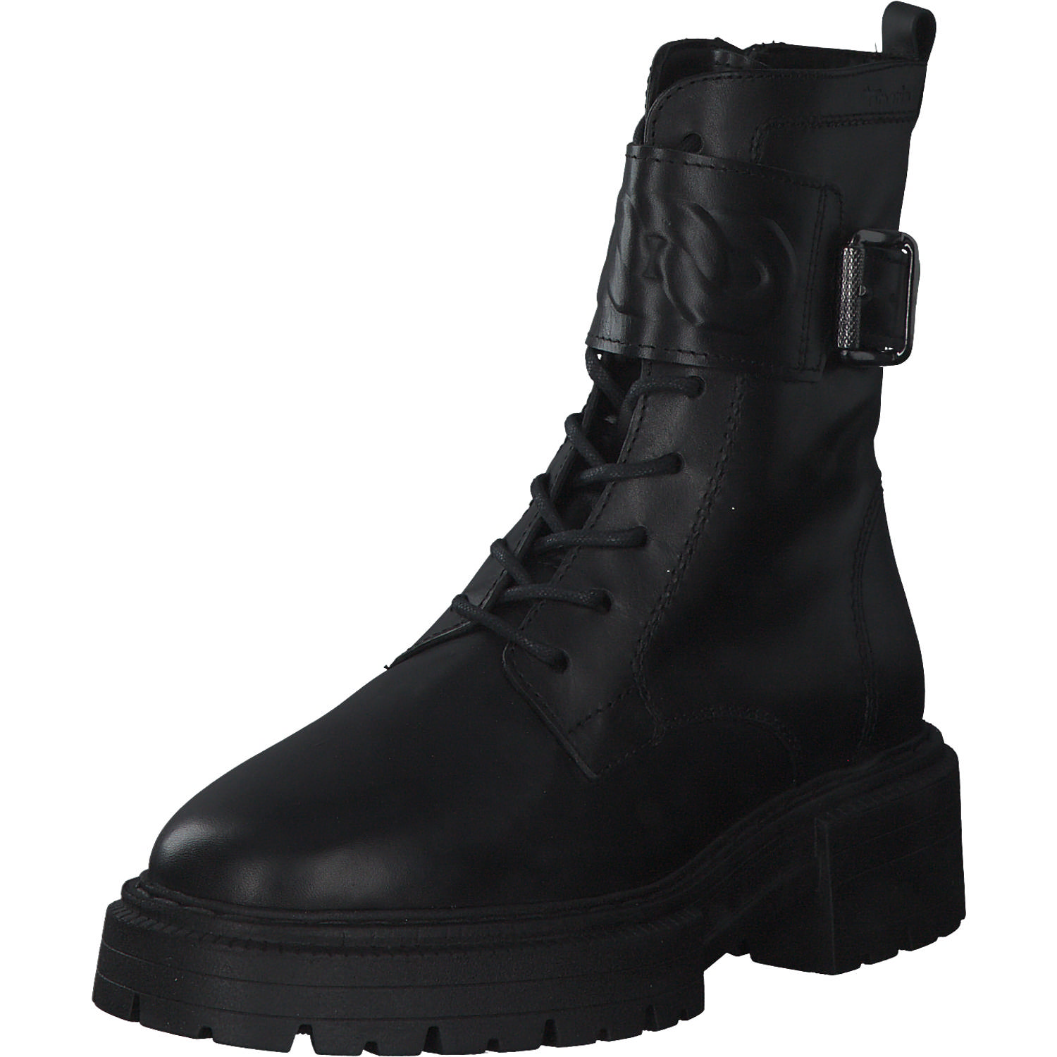 Tamaris 25239, Schnürstiefeletten, Damen, BLACK