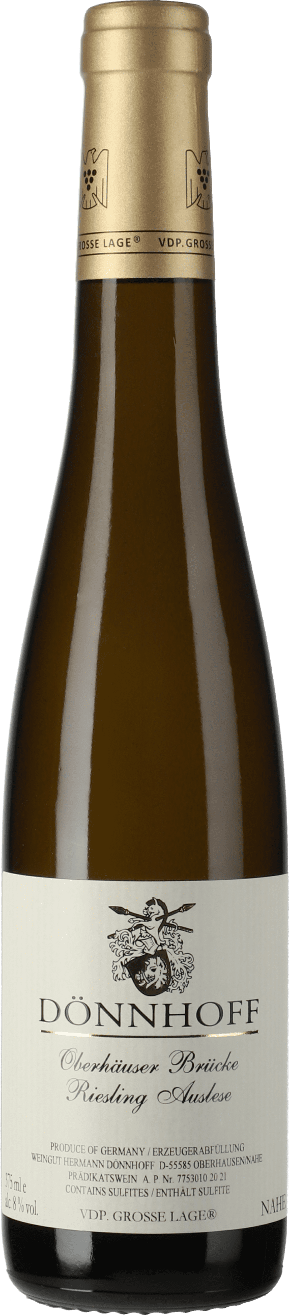 Dönnhoff: Riesling Oberhäuser Brücke Auslese Goldkapsel 2022