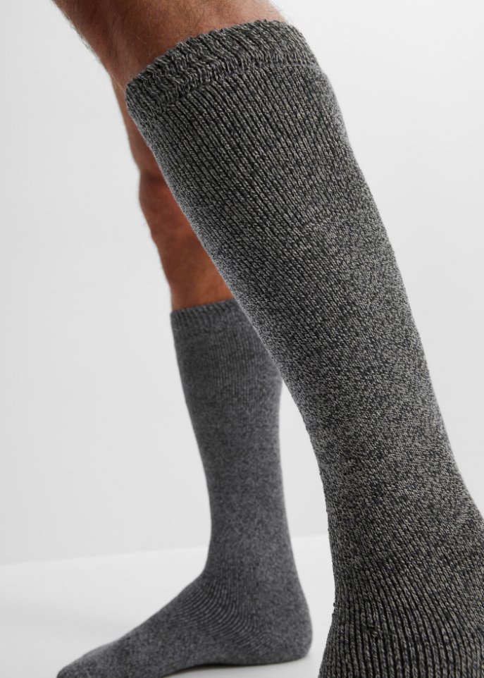 Thermo Kniestrümpfe (3er Pack) mit weichem Innenfrottee