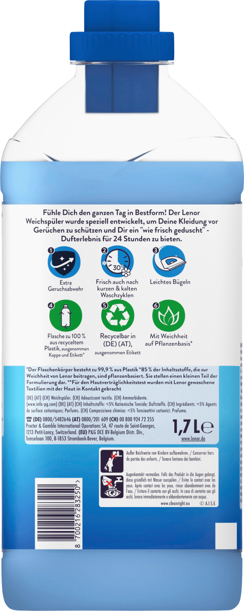 Weichspüler Aprilfrisch 68 WL, 1,7 l