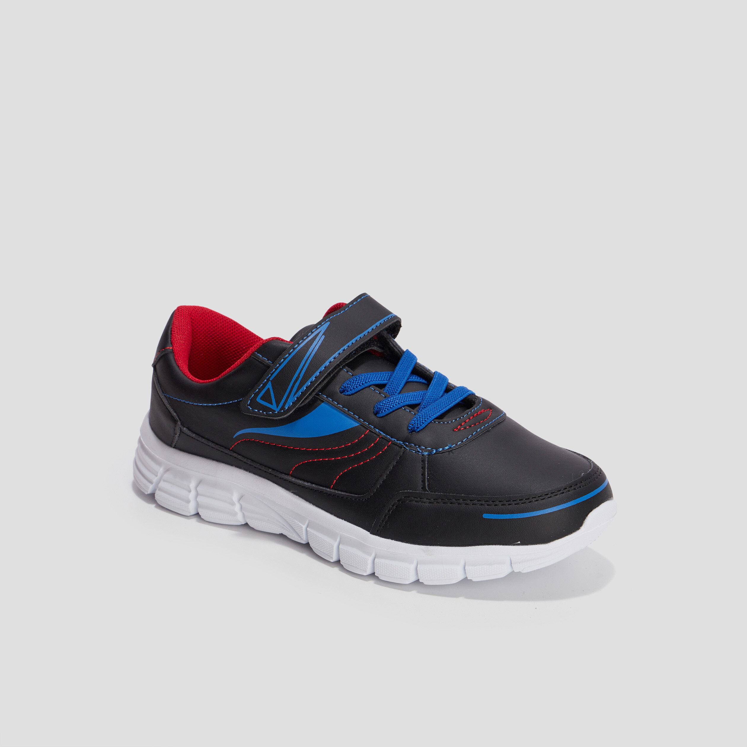 Baskets runnings Creeks noir garçon | La Halle