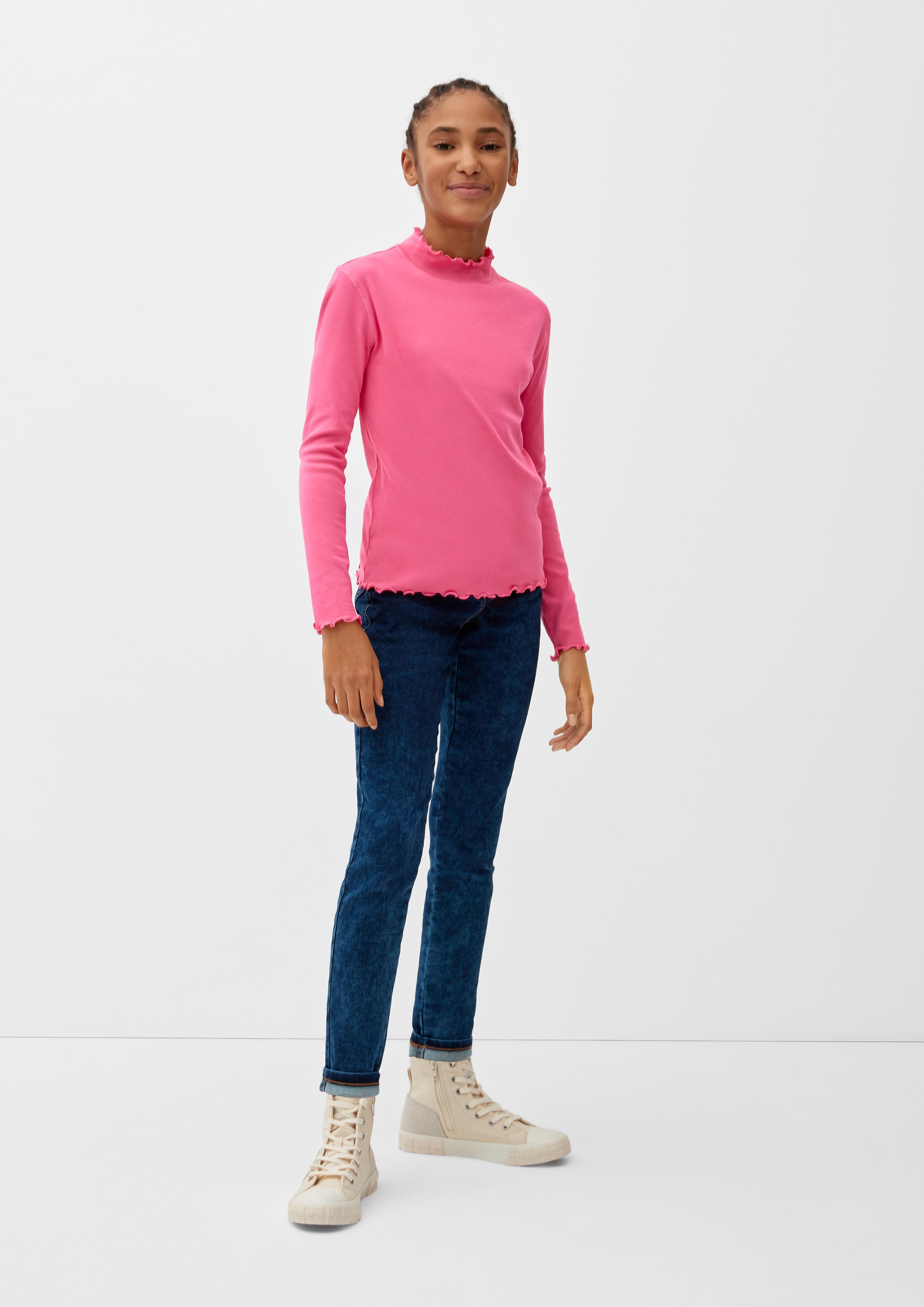 Longsleeve mit Rollsaum  2122070-4424