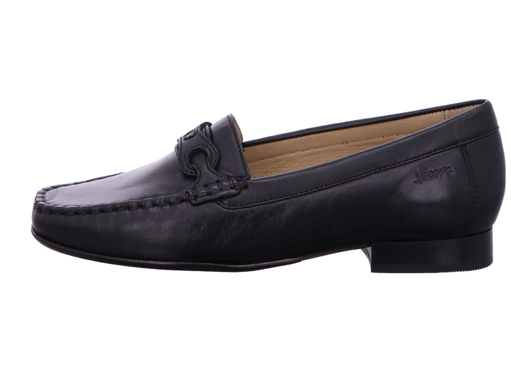 SIOUX Mokassins schwarz Mokassin Slipper