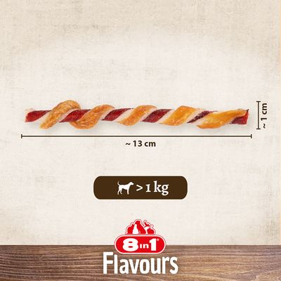 8in1 Triple Flavour Twisted Kaustangen