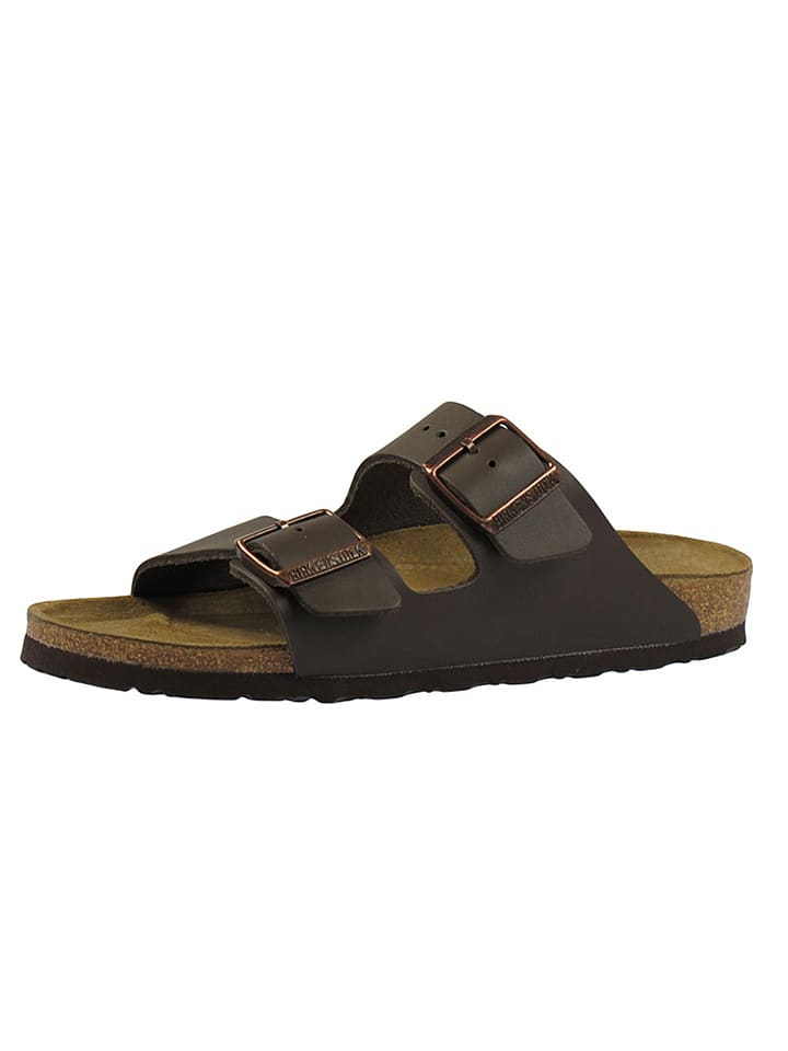 Birkenstock Leder-Pantoletten 
