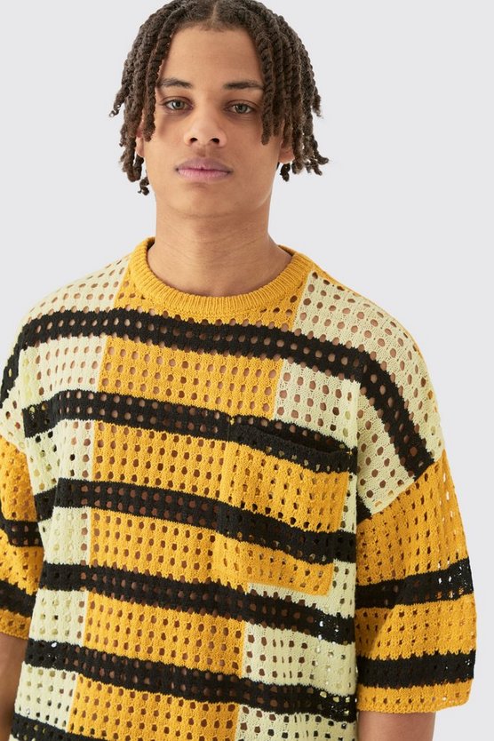 Oversize T-Shirt und Shorts mit Naht-Detail
