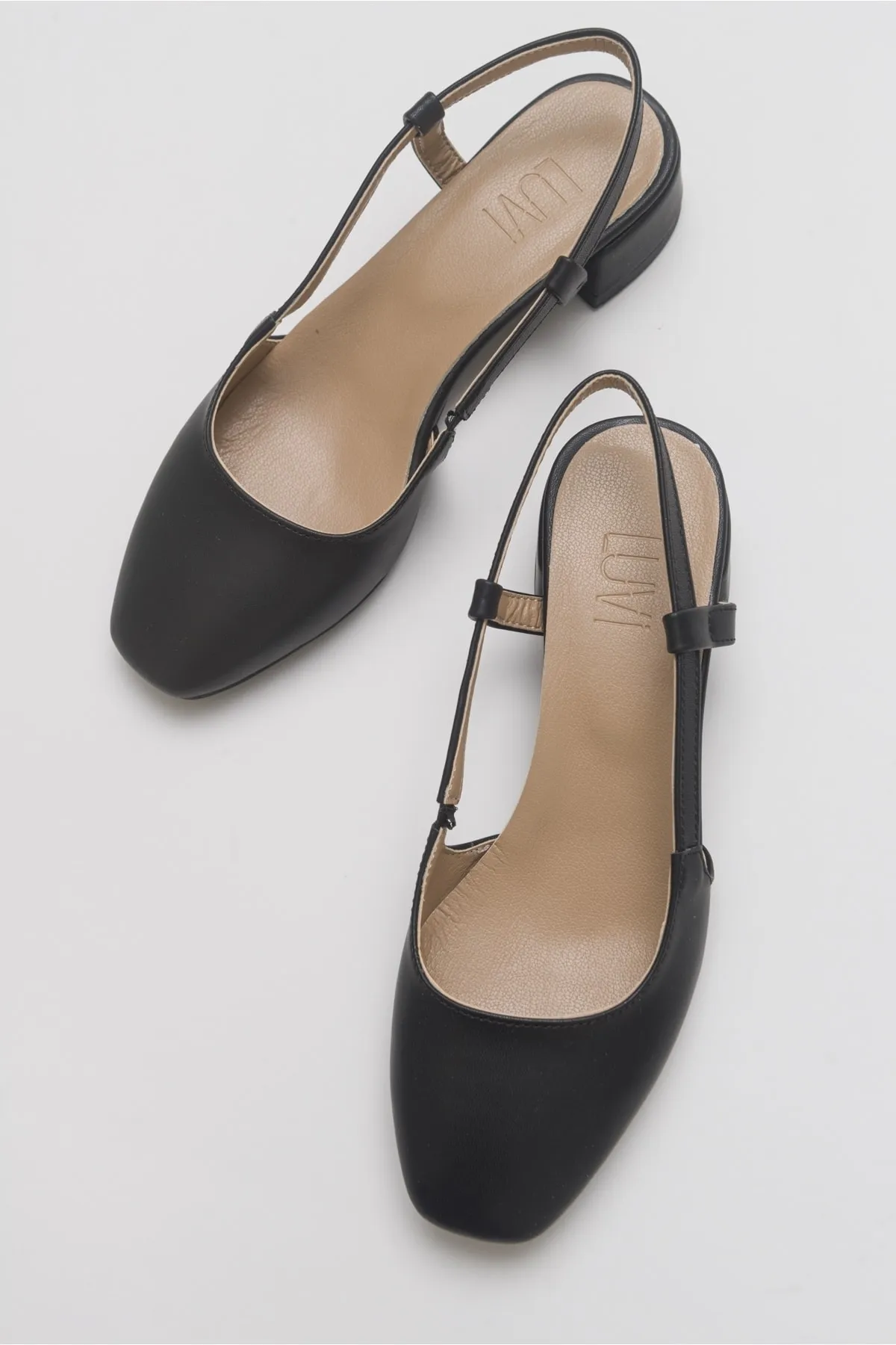 LuviShoes  66 Damensandalen mit schwarzer Haut