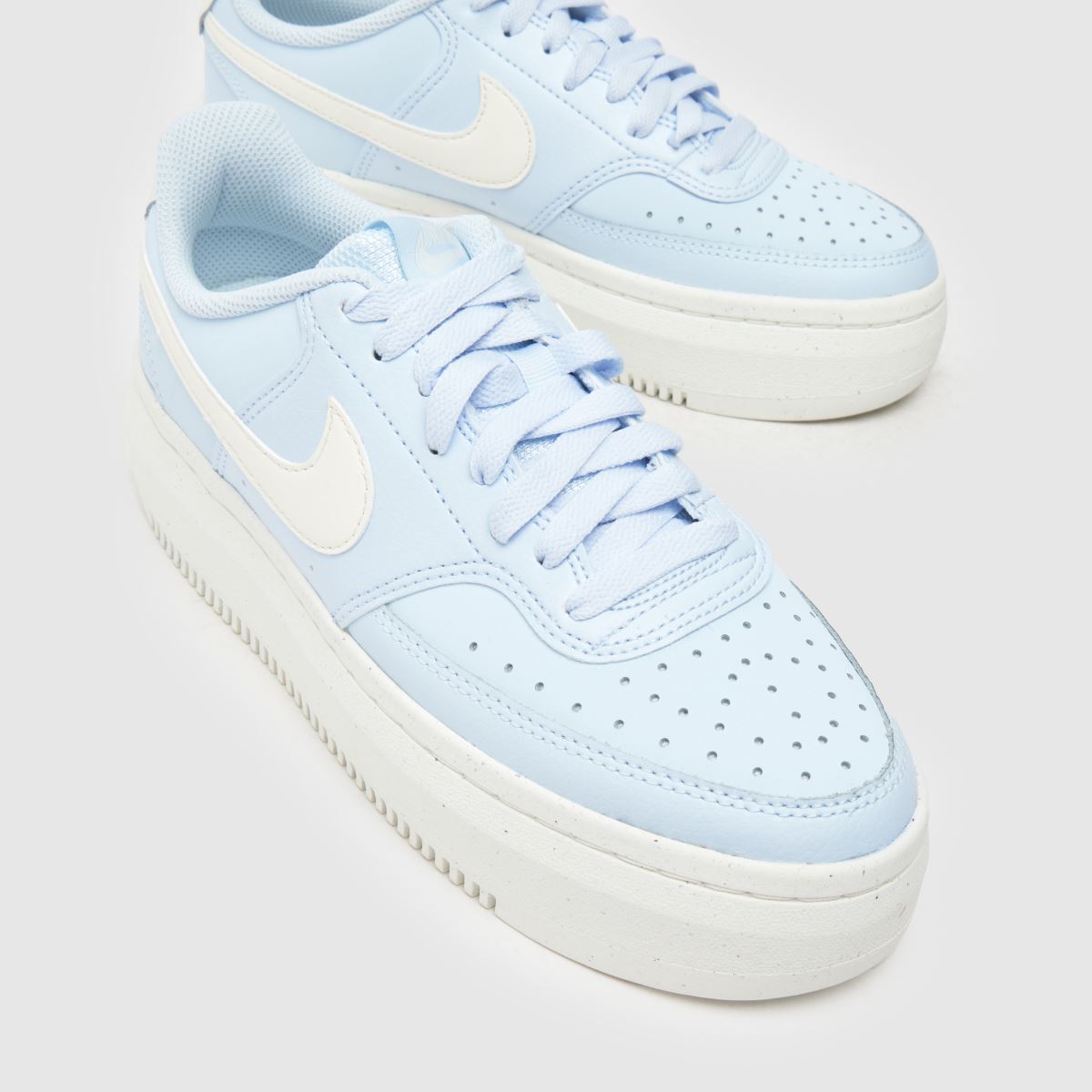 Nike Court Vision Alta sportcipő halványkék színben