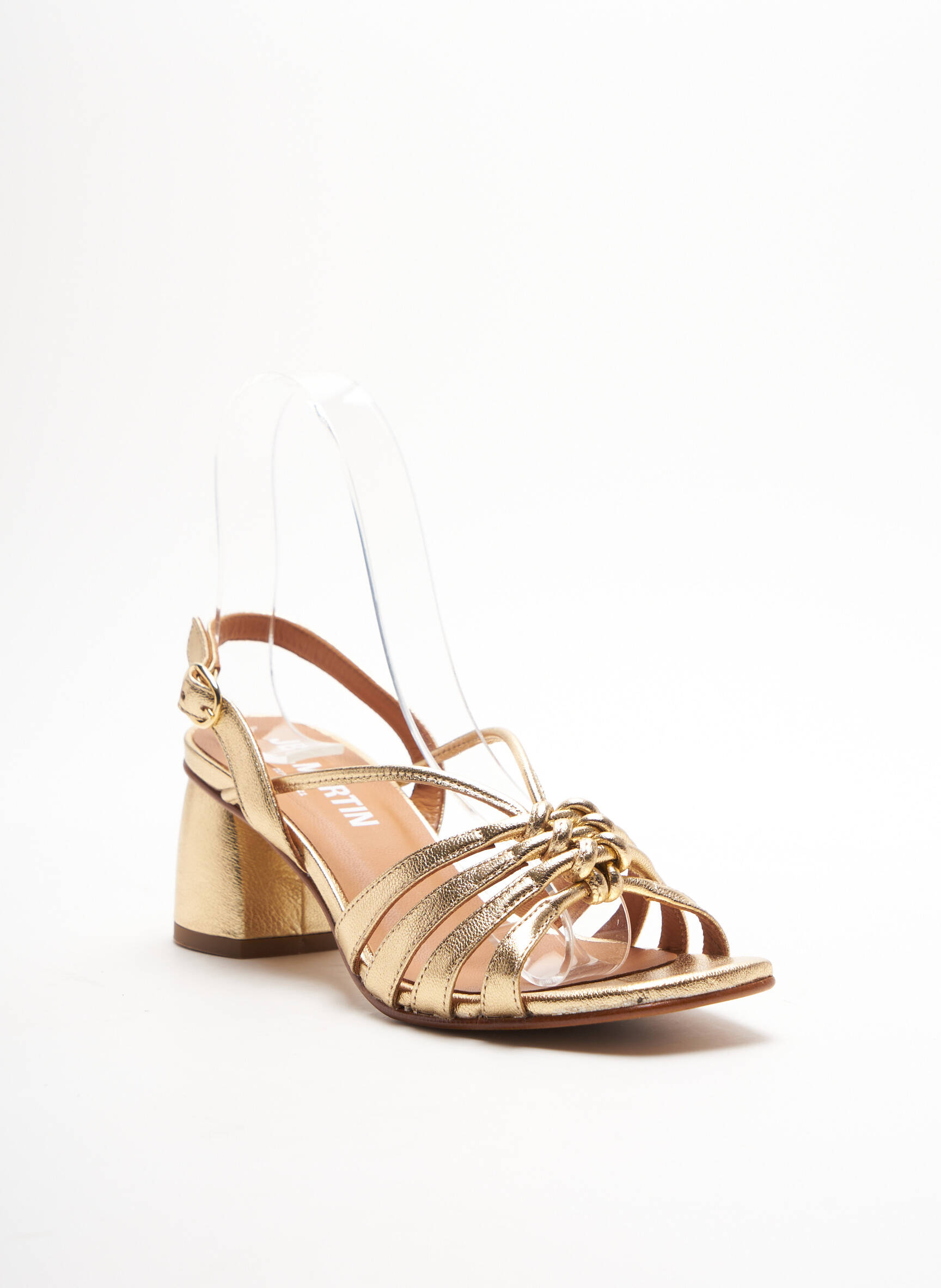 Jb Martin Sandales Nu Pieds Femme couleur jaune