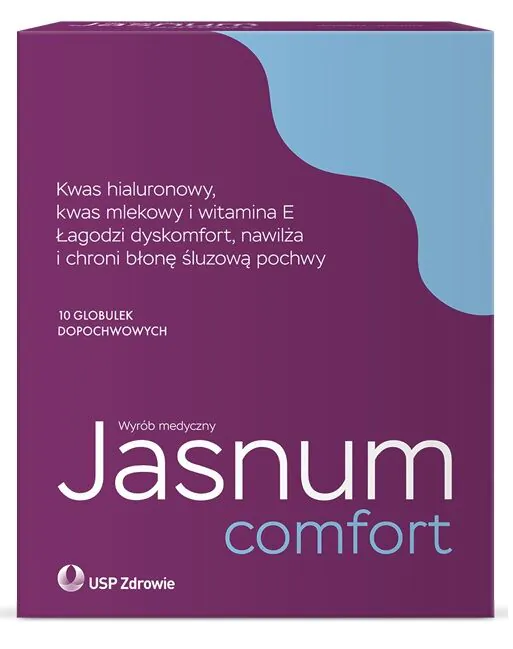 Jasnum Comfort, Vaginalni supozitorije s hijaluronskom i mliječnom kiselinom