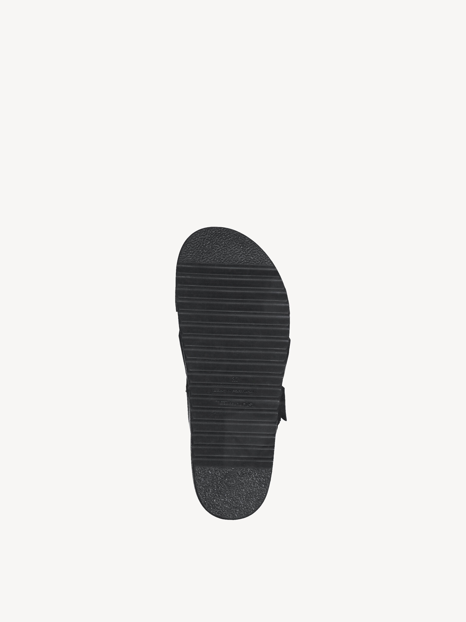 Mule en cuir - noir