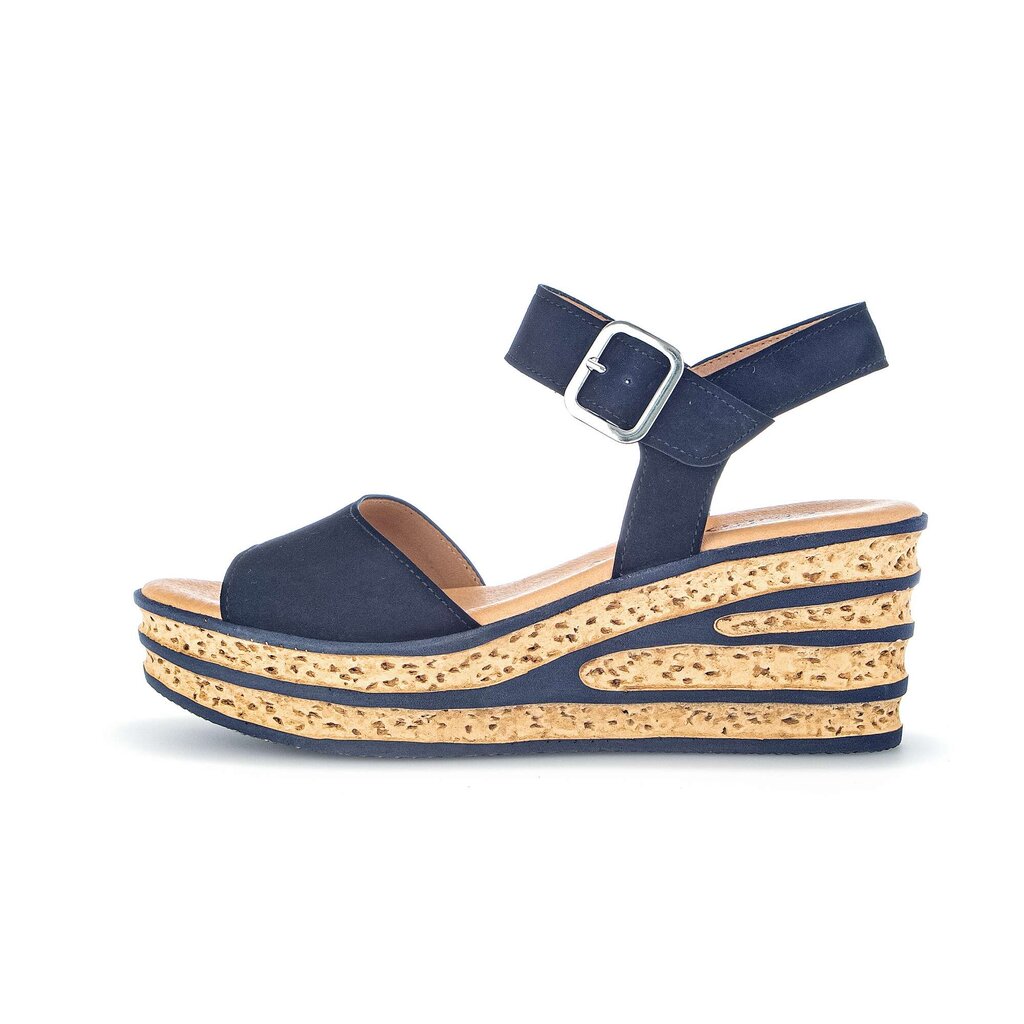 Gabor fashion Keilsandalette blau