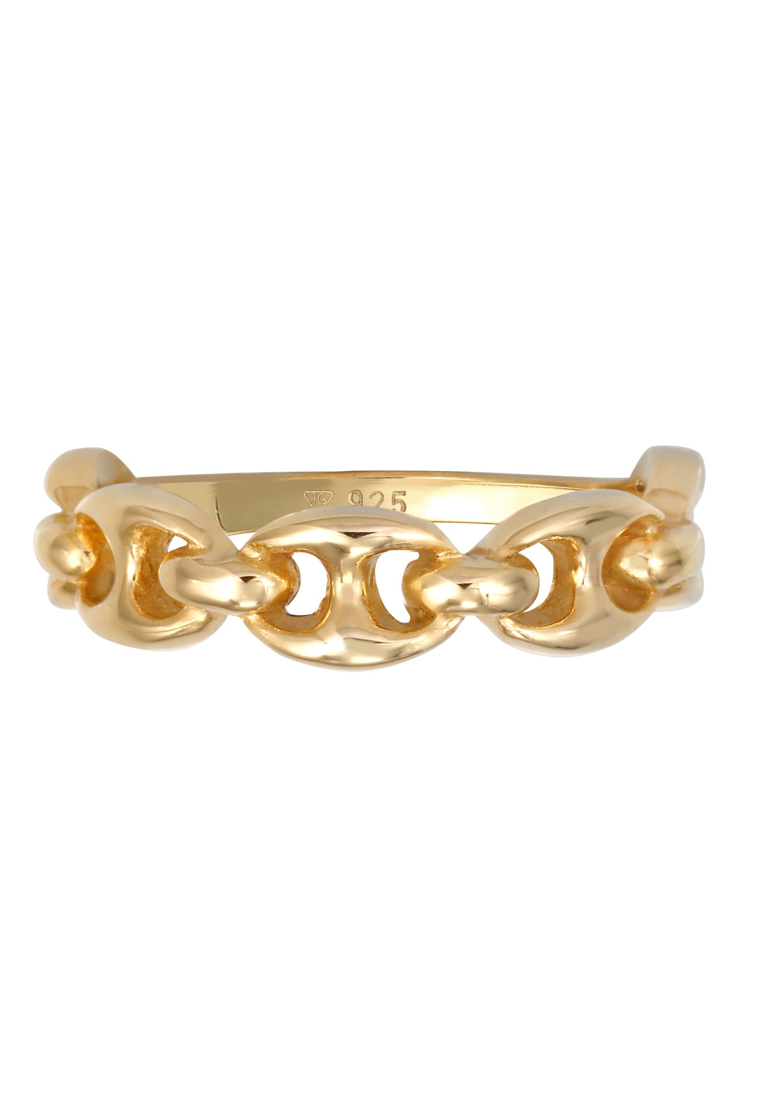 Pierścionek Elli Ladies' Maritime Ship Anchor Design Trend w srebrze próby 925
