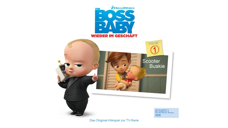 Boss Baby (1) Hörspiel zum TV-Scooter Buskie
