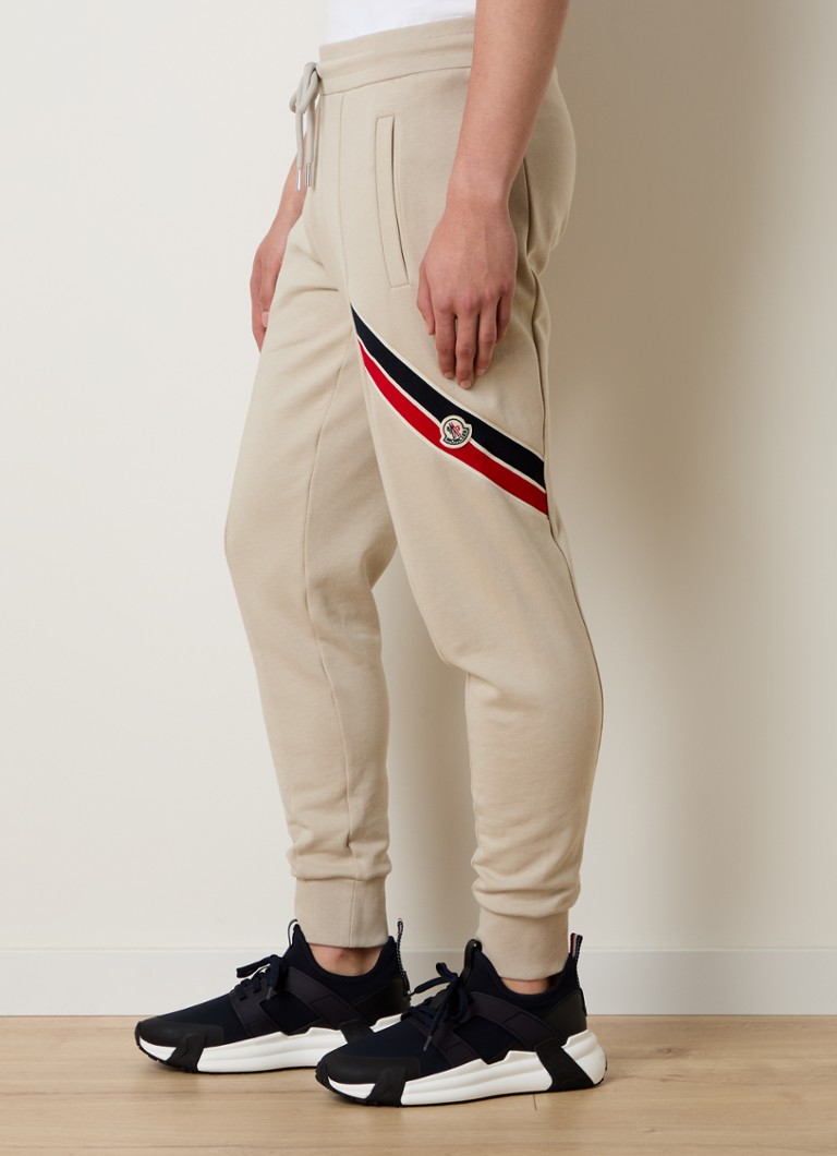 Pantaloni de trening Moncler Slim Fit cu logo