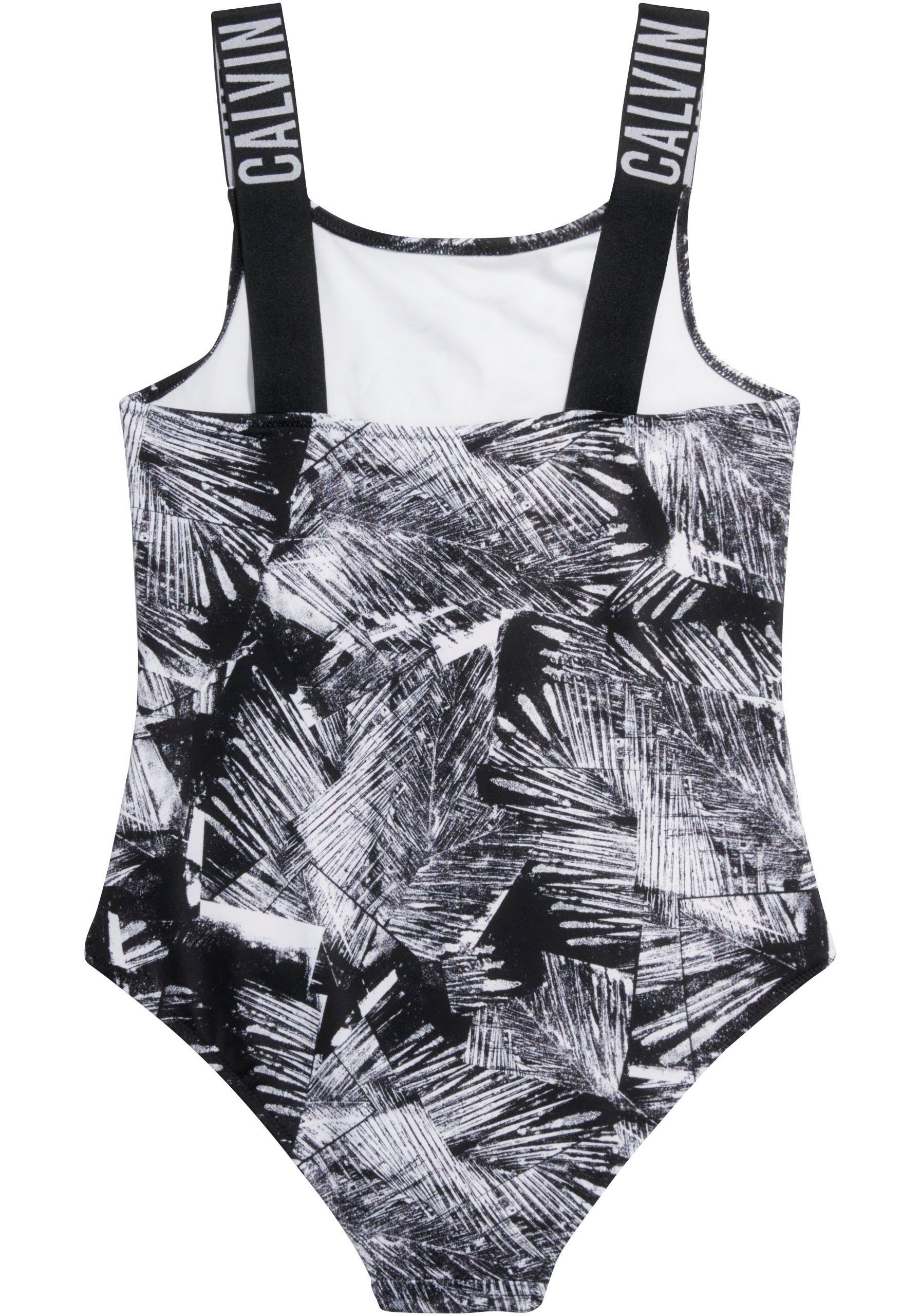 Calvin Klein Swimwear Badeanzug SWIMSUIT-PRINT in gemusteter Optik