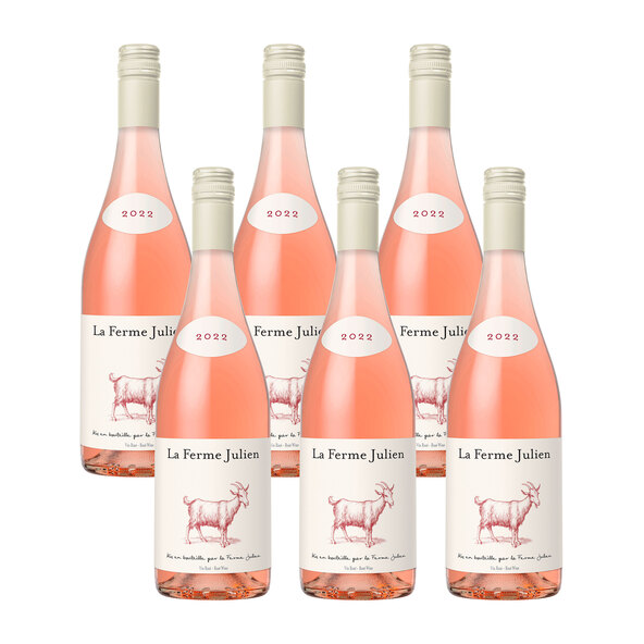 La Ferme Julien Rosé, 6 Flaschen à 0,75 l