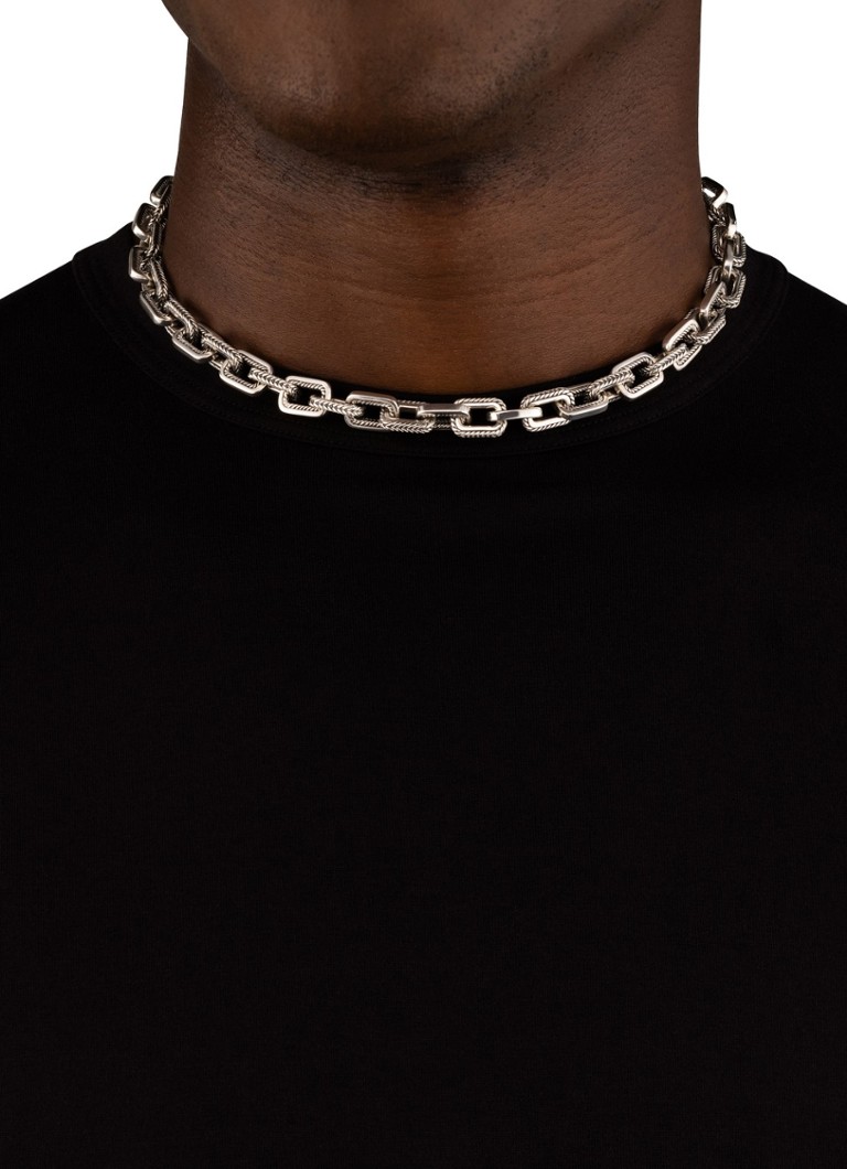 Buddha to Buddha  Barbara Link Small schakelketting van zilver