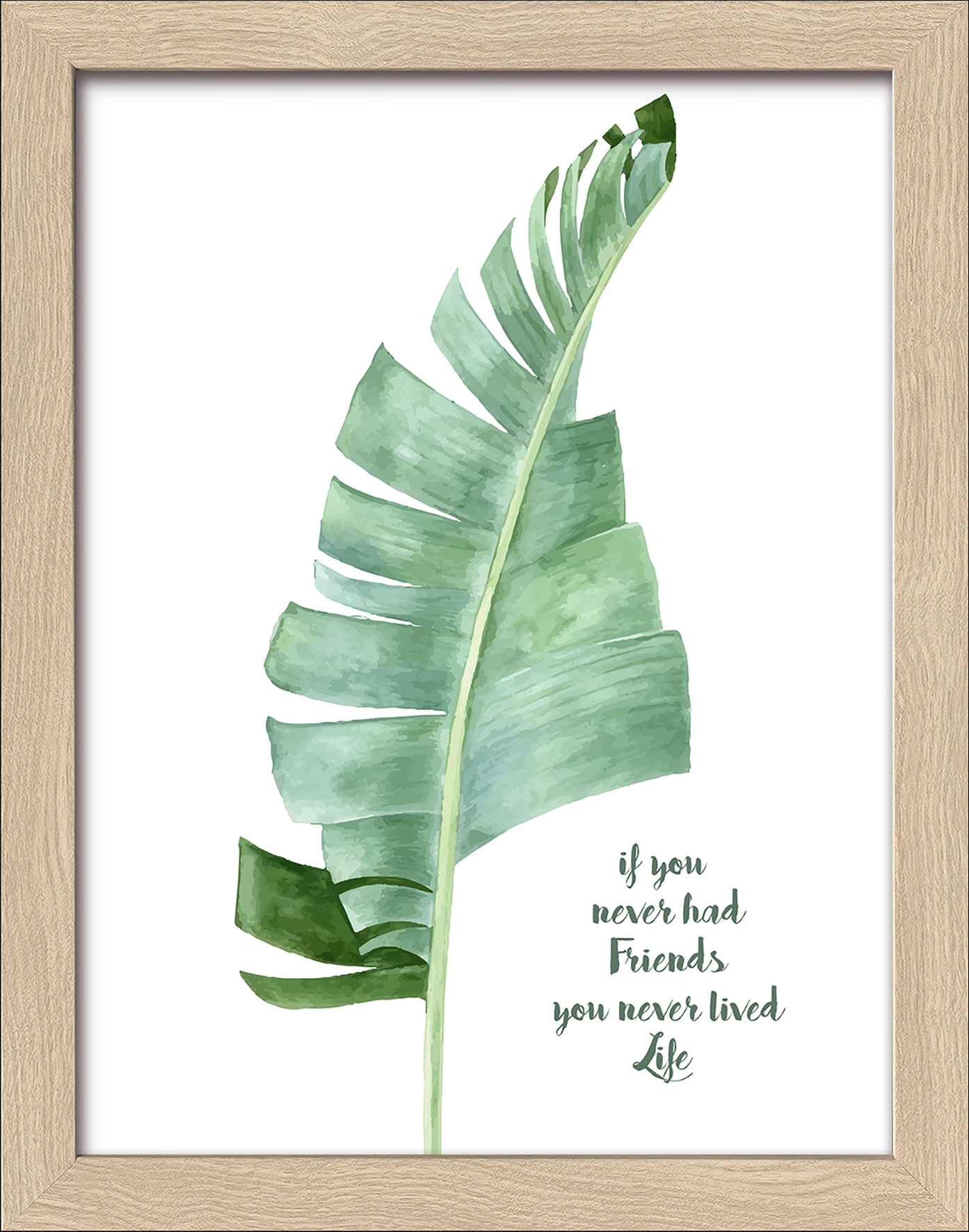 Pro ArtKunstdruck gerahmt 19x24cm