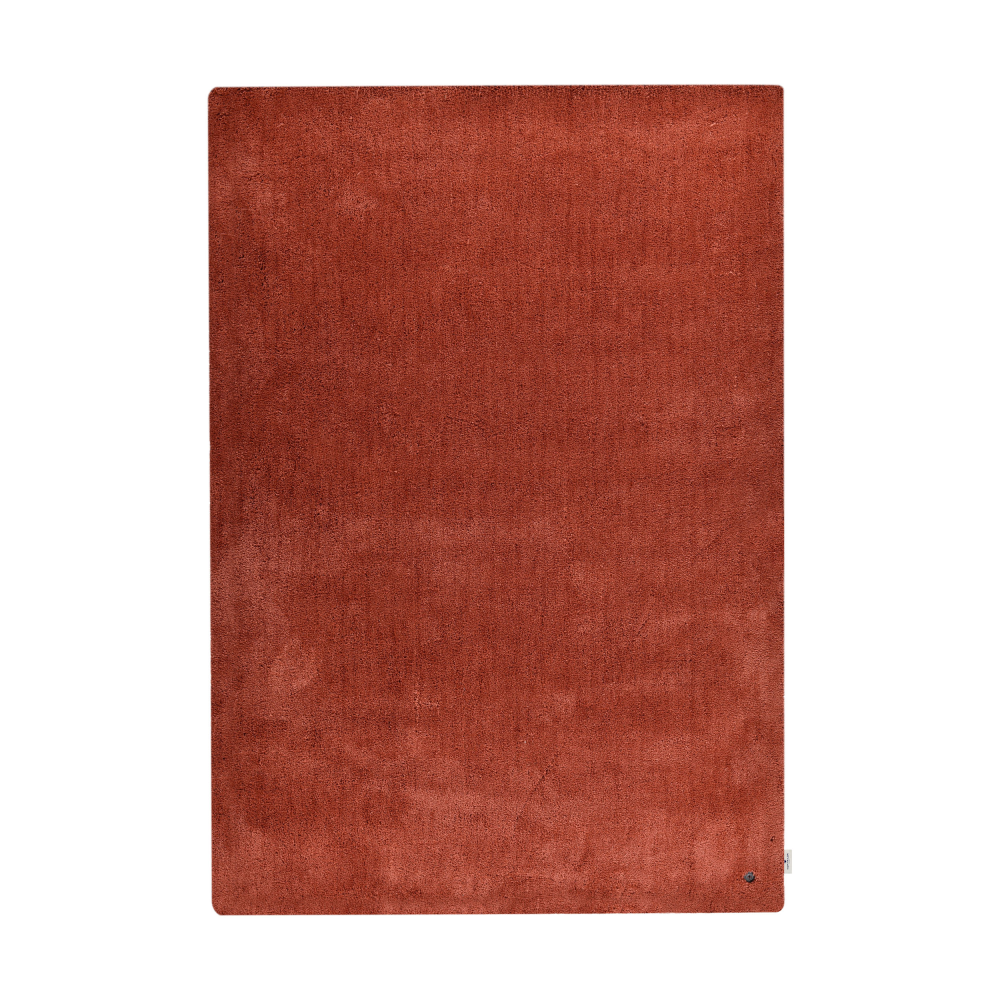 Hochflorteppich Cozy rust
