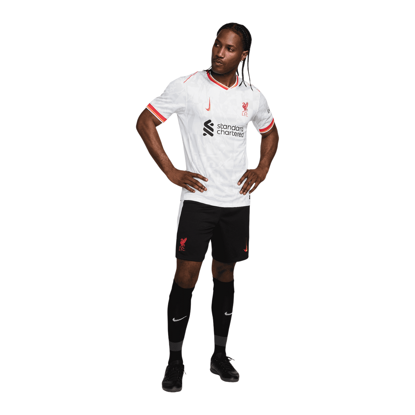 Nike FC Liverpool Short 3rd 2024/2025 Schwarz F010