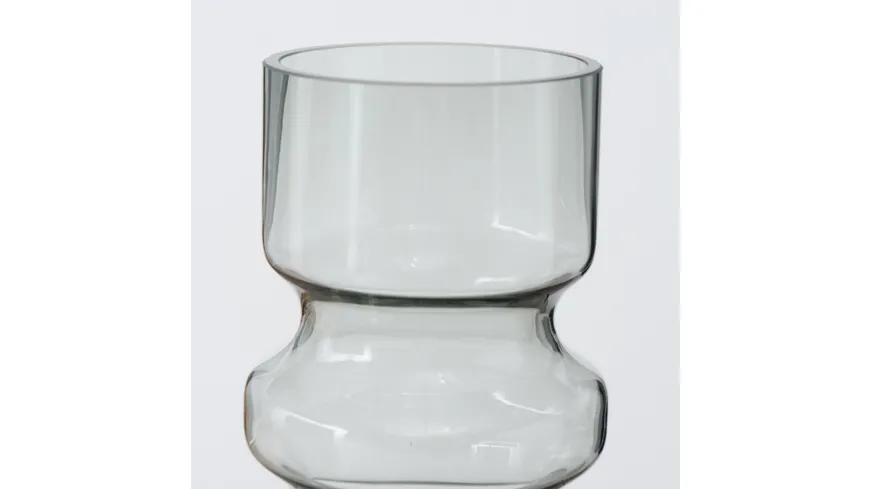 Boltze Vase Meandra 25cm Grau