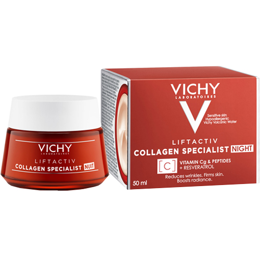 VICHY LIFTACTIV Collagen Specialist Nacht Creme  50 ml  Creme
