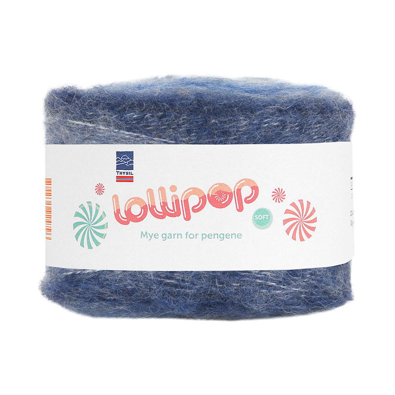 Garn Lollipop lys/mørk denim gradert