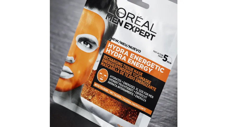 L'oréal Men Expert Hydraenergy Tuchmaske