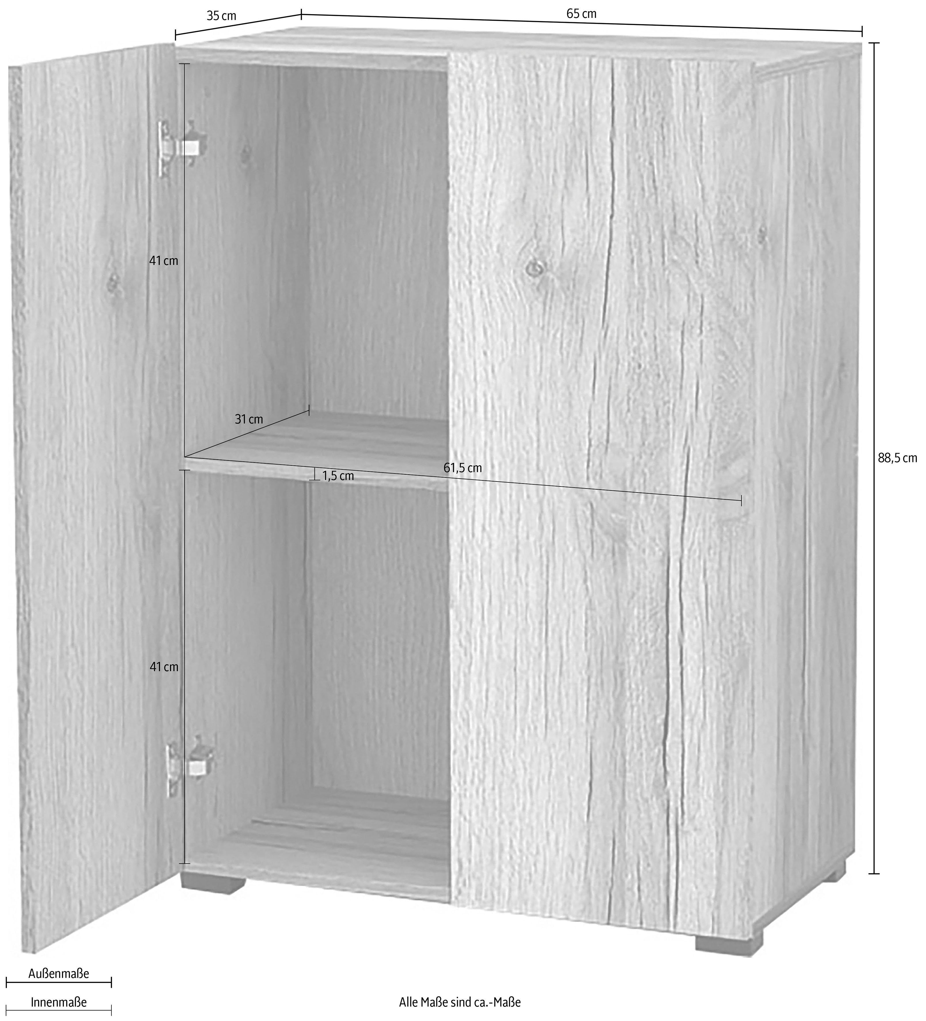 Helvetia Aktenschrank Agapi Breite 65 cm.