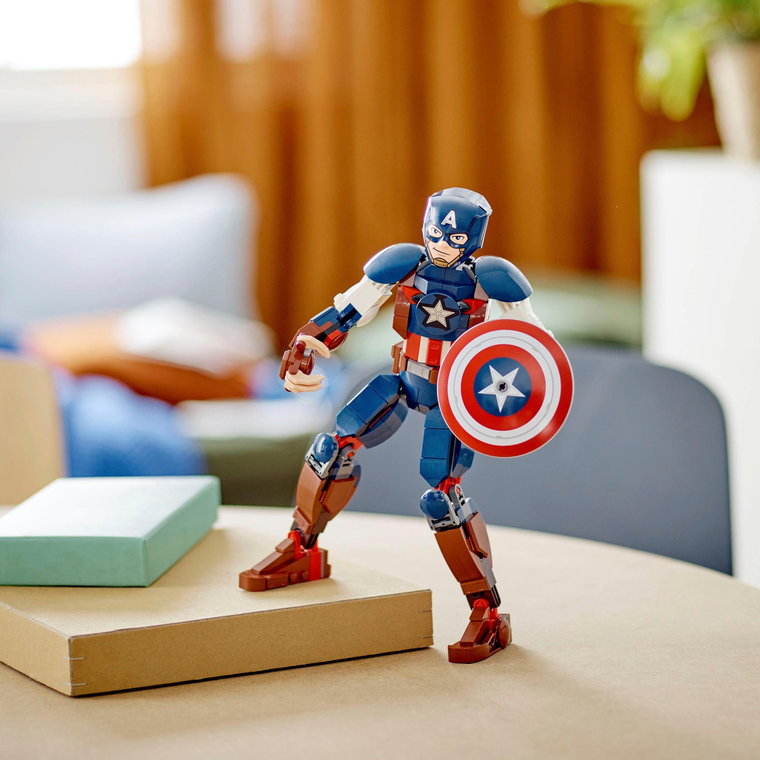 LEGO® Konstruktionsspielsteine Captain America Baufigur (76258), LEGO® Marvel, (310 St), Made in Europe