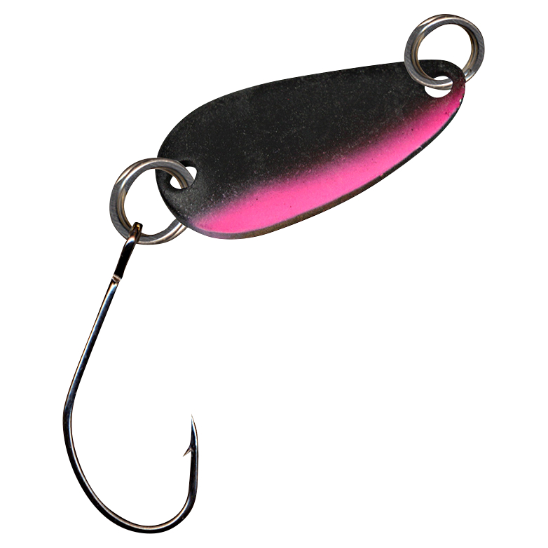 FTM Trout Spoon Bee (Schwarz/Pink, Schwarz UV)