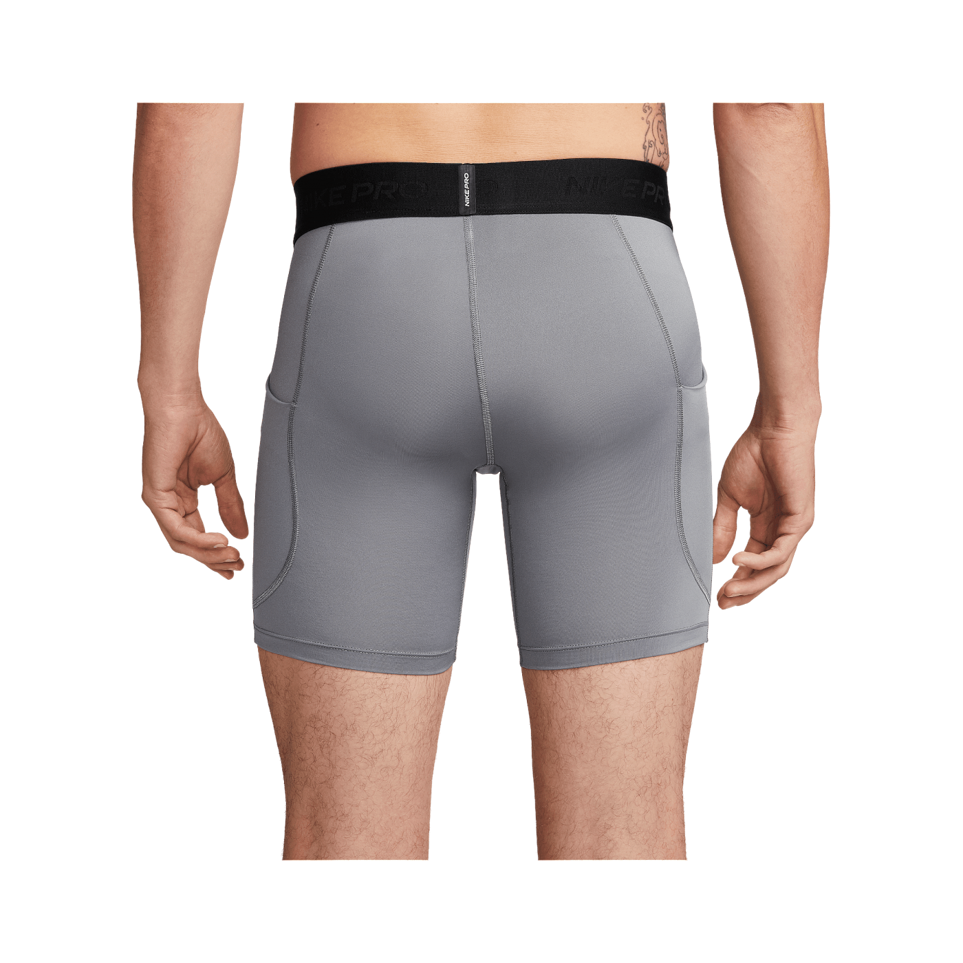 Nike Pro Training Short Grau Schwarz F084