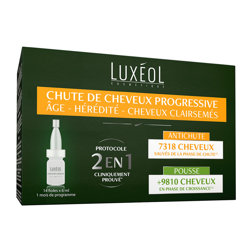 Luxéol Luxéol - Chute de cheveux progressive 2en1 Cosmétiques
