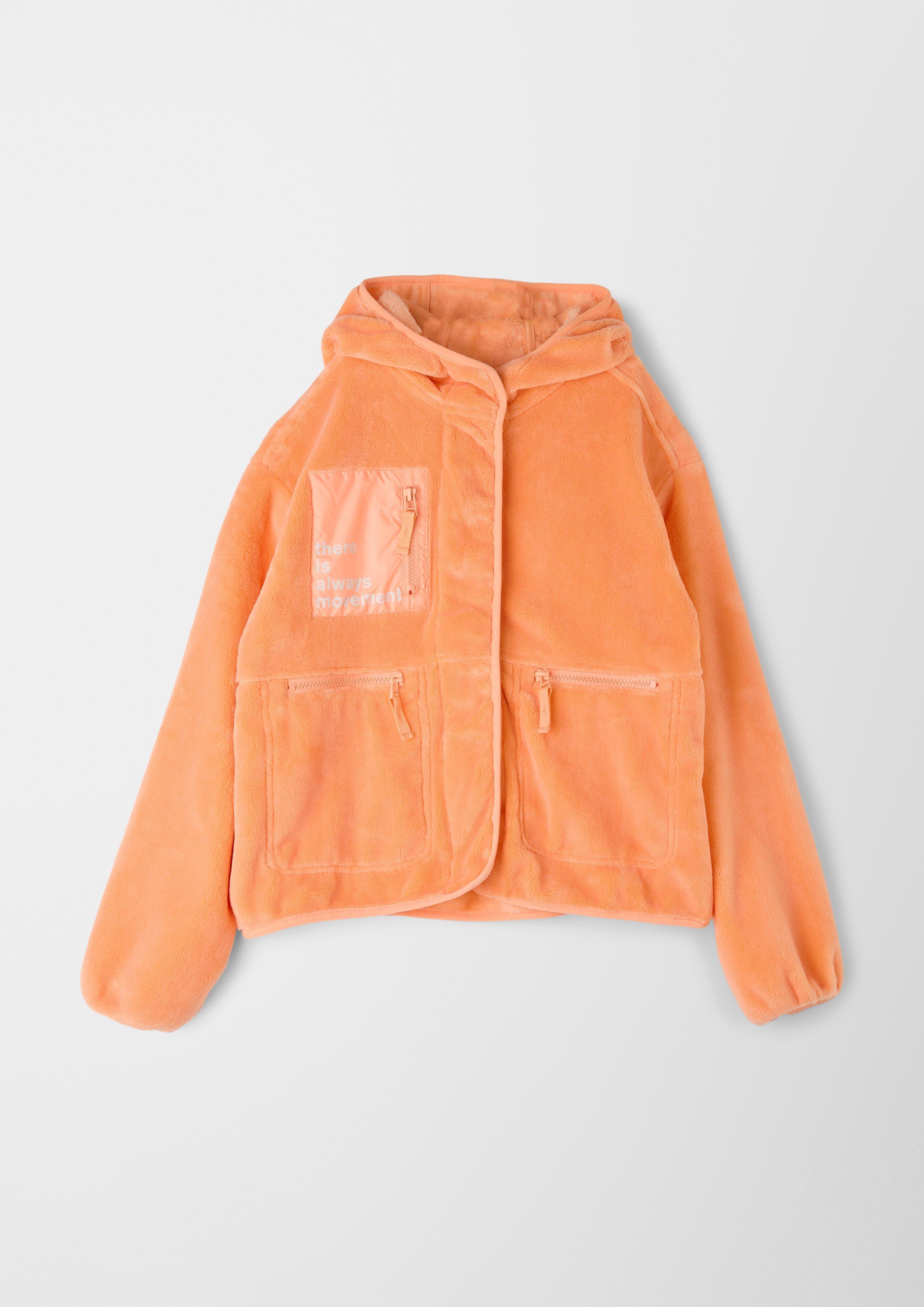 Jacke aus Teddyplüsch  2119828-2136