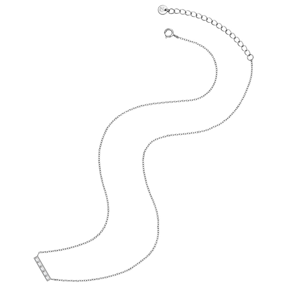 Glanzstücke München Collier en argent Argent sterling Oxyde de zirconium (CZ) en Argent collier