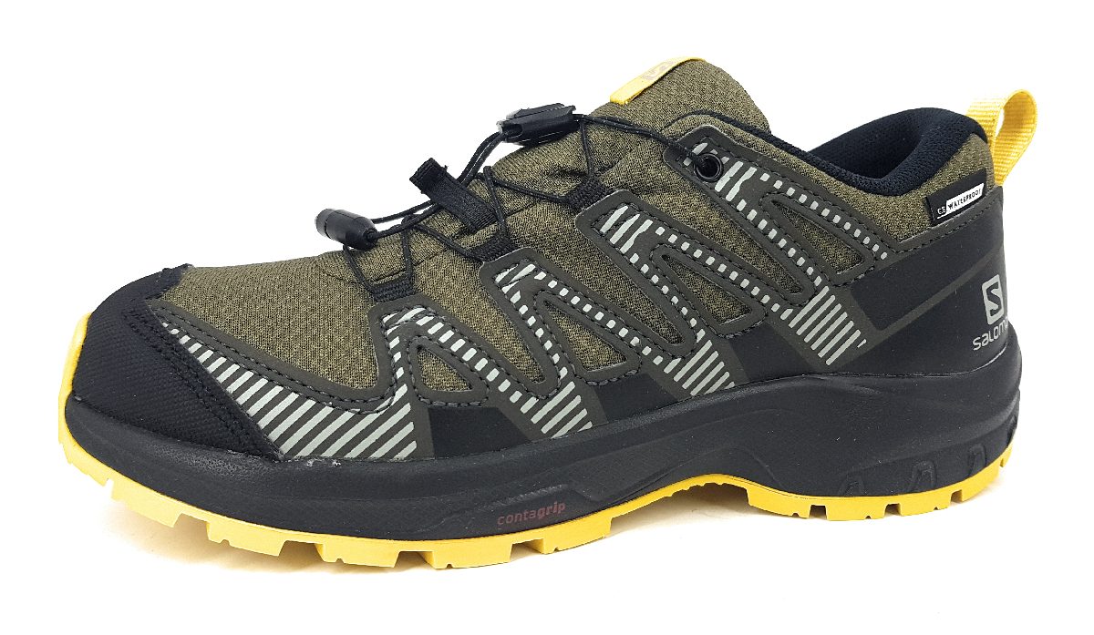 Salomon XA Pro V8 CSWP J L41434100 Grün oliv/black