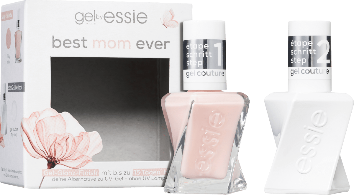 Gel Nagellackset Couture Routine Best Mom Ever, 1 St