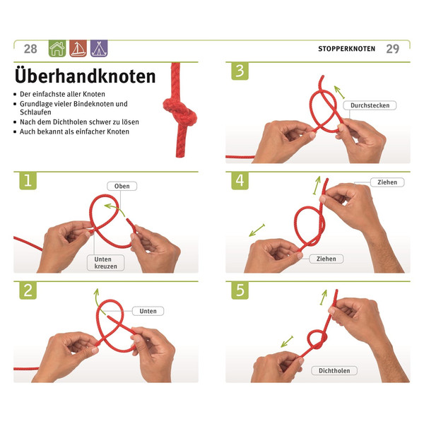 KNOTEN SCHRITT FÜR SCHRITT - Ratgeber