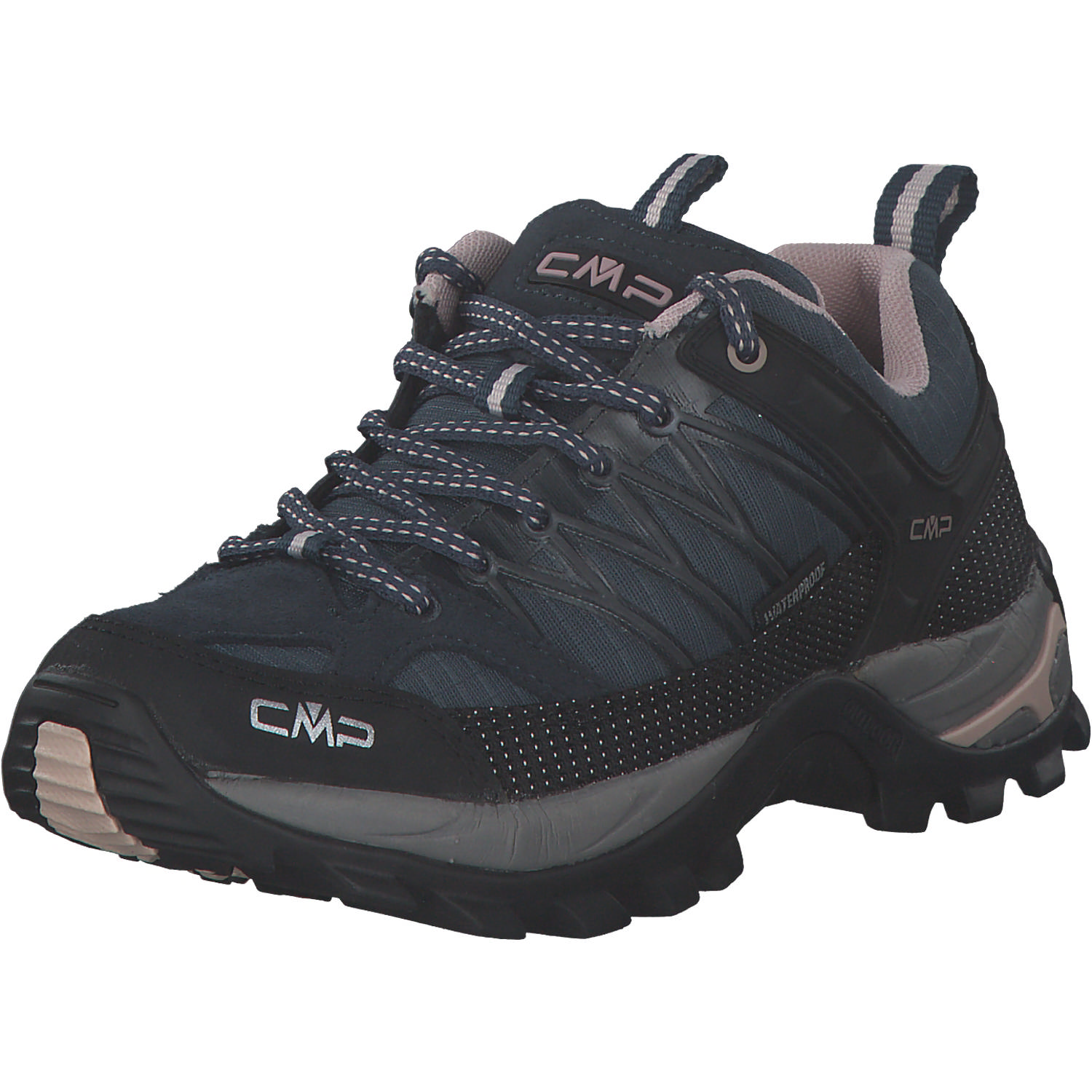 CMP Rigel 3Q54456, Trekkingschuhe, Damen, ashpalt-antracite-rose