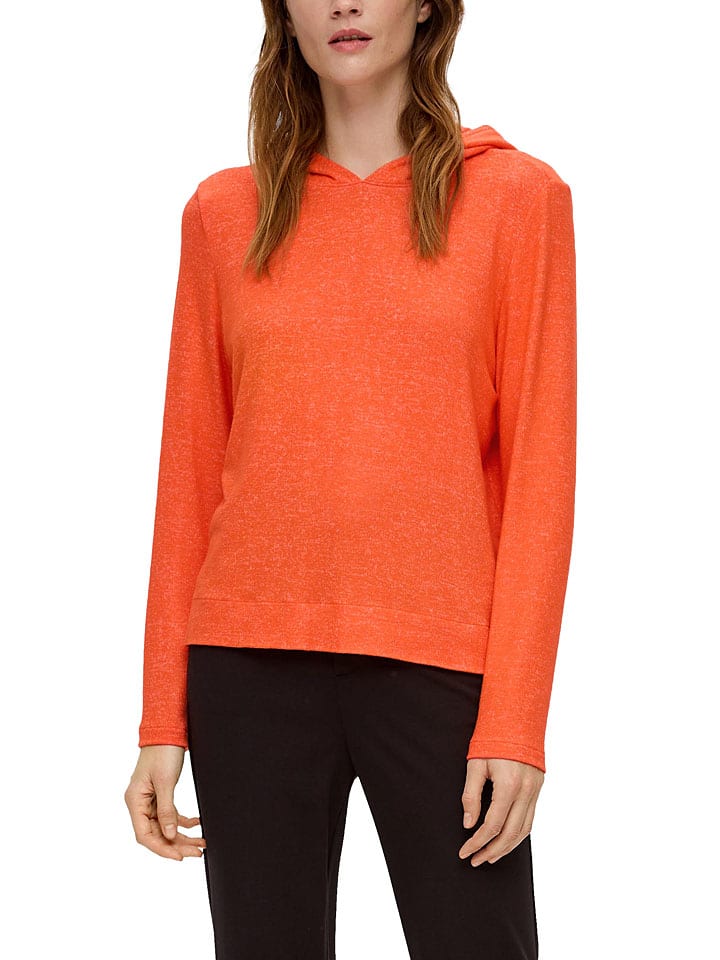s.Oliver Hoodie in Orange günstig kaufen