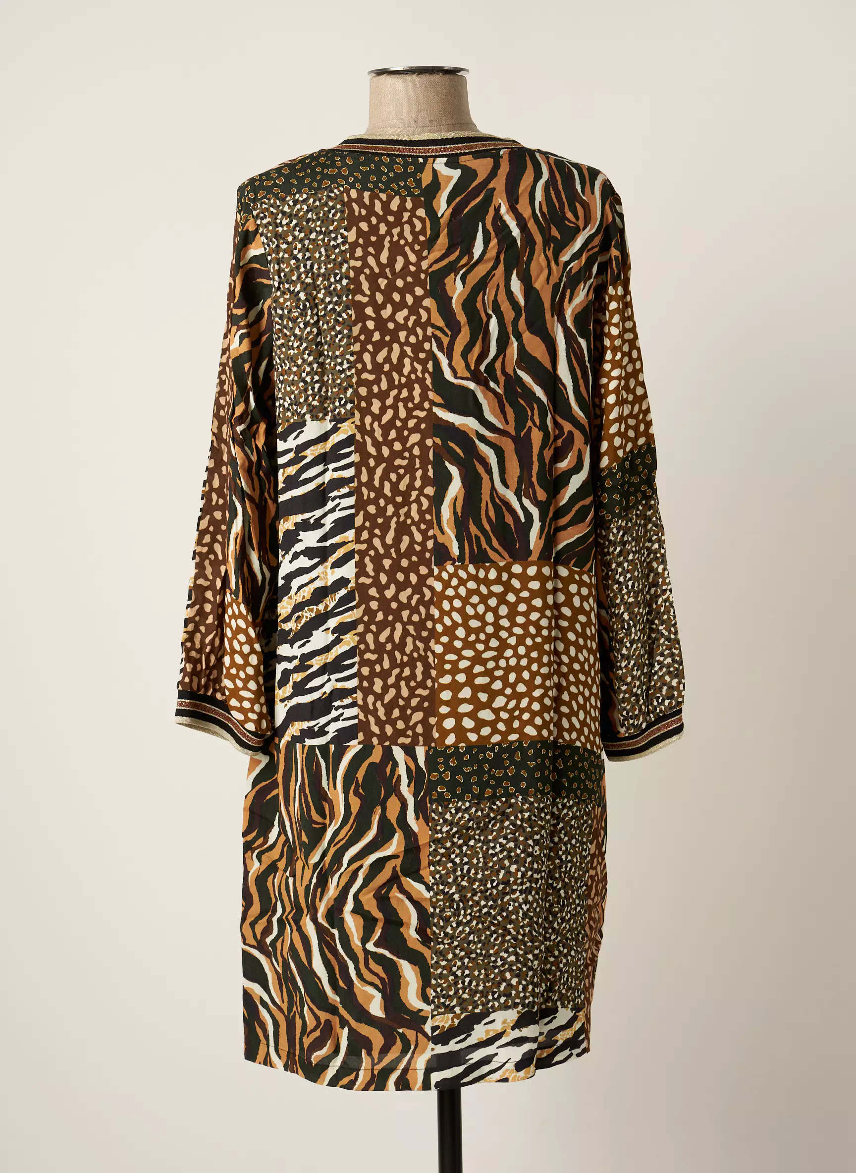 Signe Nature Robes Courtes Femme couleur marron