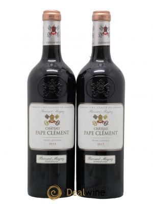 Château Pape Clément Cru Classé de Graves  2015 - Lot de 2 Bouteilles