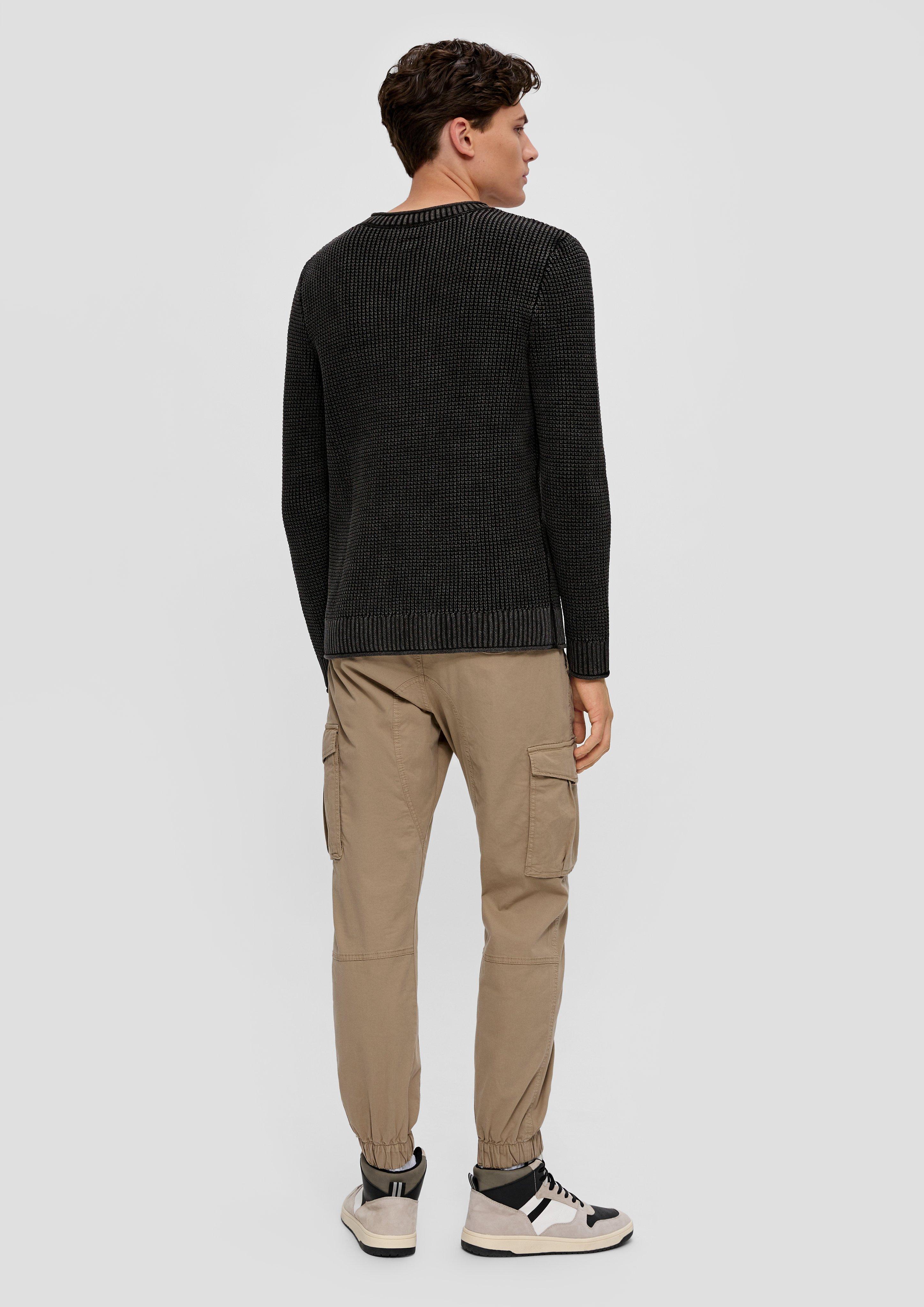 Slim: Cargohose mit Tapered Leg  2140451-8235