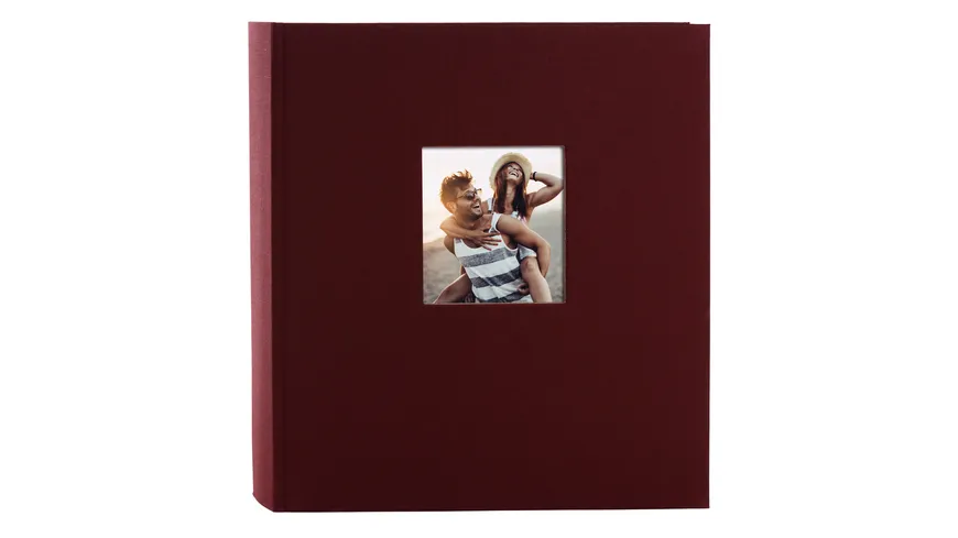 goldbuch Fotoalbum Bella Vista bordeaux 30x31 cm mit 60 weiße Seiten
