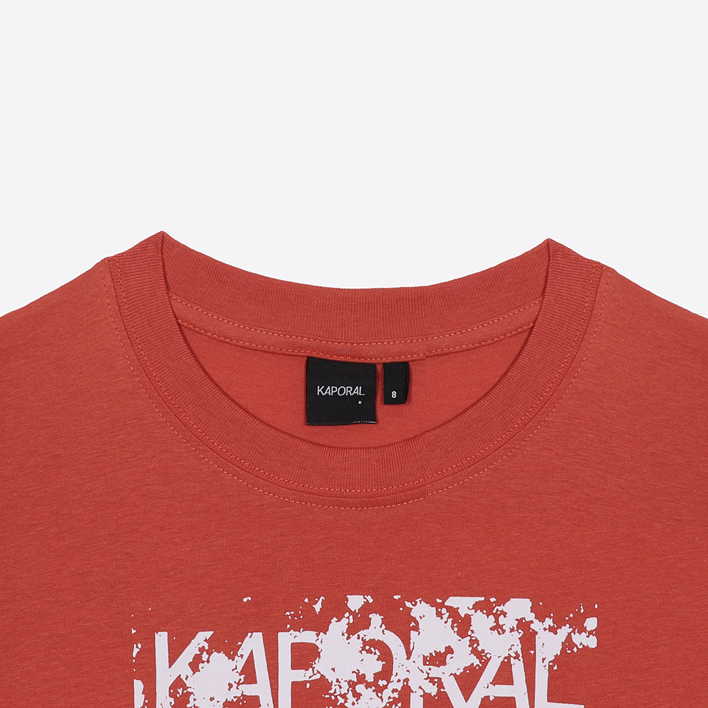 PIKO   T-shirt orange à manches courtes Homme